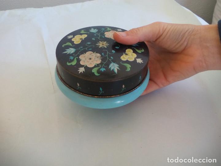 Cajas y cajitas met&aacute;licas: CAJA DE METAL, LATA. TIPO POLVERA, TIN BOX