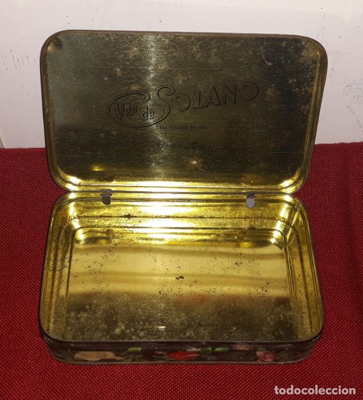 Cajas y cajitas met&aacute;licas: CAJA DE LATA Vda DE SOLANO - Foto 2