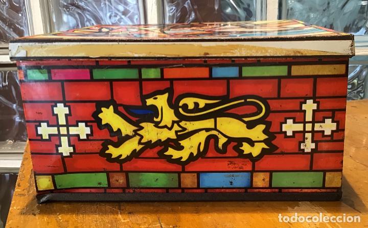 Cajas y cajitas met&aacute;licas: CAJA LITOGRAFIADA, INGLESA - Foto 4