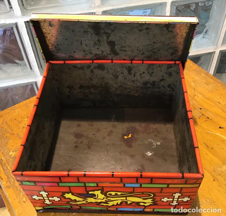 Cajas y cajitas met&aacute;licas: CAJA LITOGRAFIADA, INGLESA - Foto 6