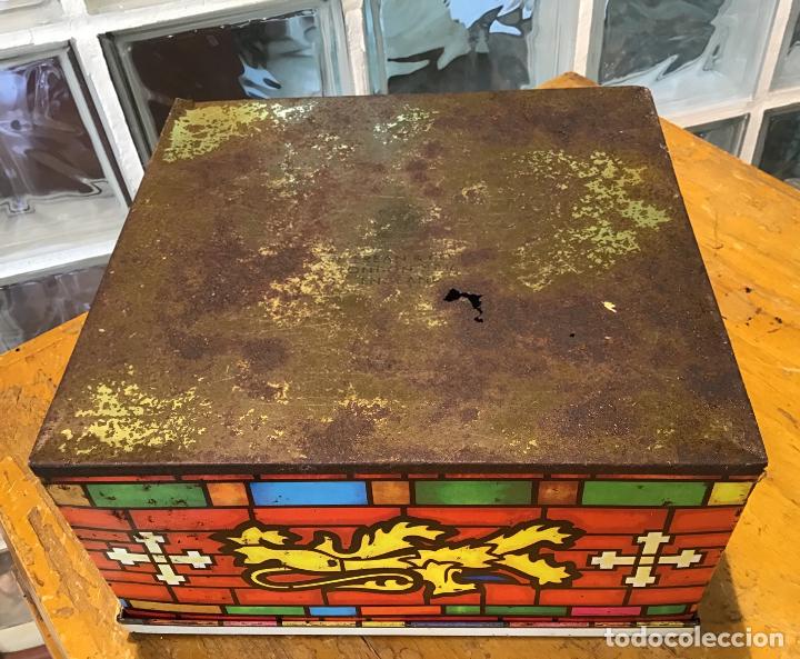 Cajas y cajitas met&aacute;licas: CAJA LITOGRAFIADA, INGLESA - Foto 7