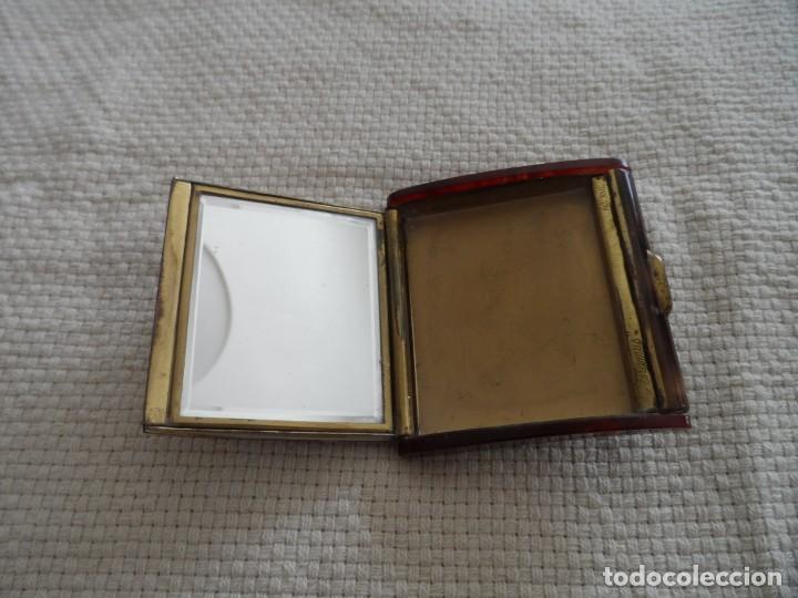 Cajas y cajitas met&aacute;licas: Polvera Art Deco - Foto 4
