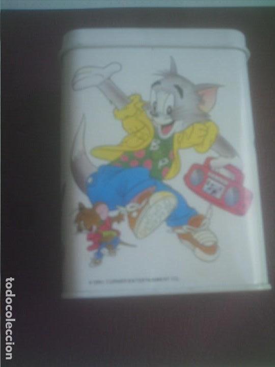 Cajas y cajitas met&aacute;licas: CAJA METALICA DULCES UNZUE 1991 TURNER ENTERTAINMENT