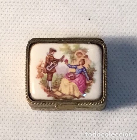 Cajas y cajitas met&aacute;licas: ANTIGUO PASTILLERO - Foto 1