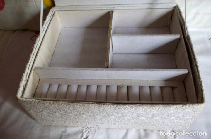 Cajas y cajitas met&aacute;licas: CAJA JOYERO DE TELA DRAPEADA - Foto 9