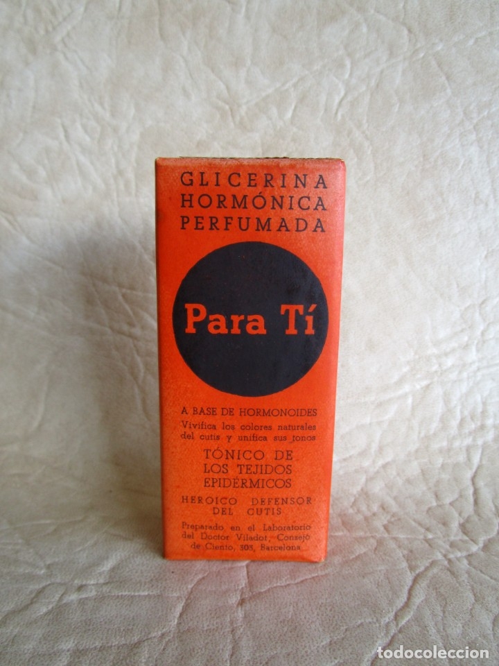 Boxes and metal boxes: caja con bote de glicerina hormonica perfumada para ti nuevo doctor viladot barcelona