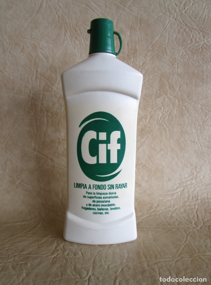 Cajas y cajitas met&aacute;licas: antiguo bote de jabon cif lever iberica madrid nuevo sin usar polvo liquido
