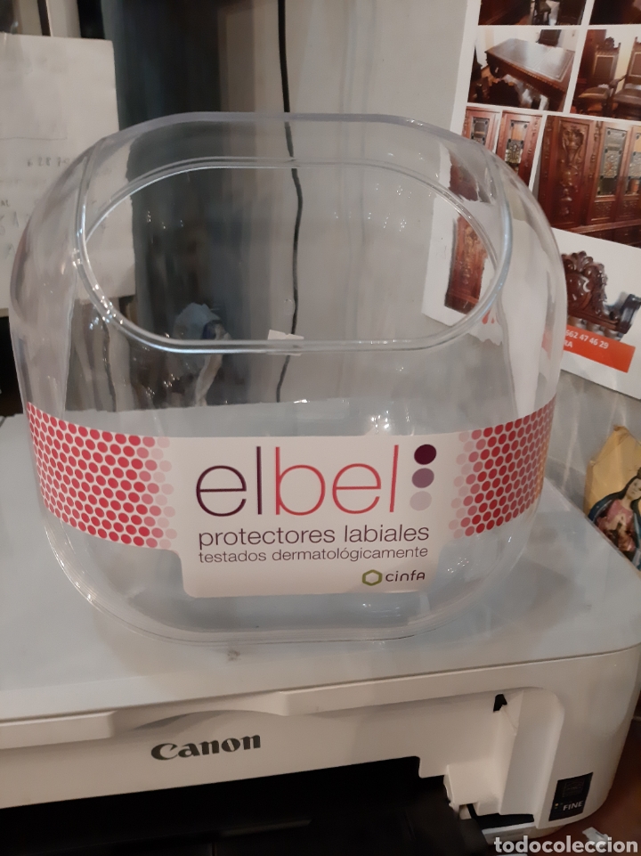Bo&icirc;tes et petites bo&icirc;tes m&eacute;talliques: Expositor Elbel protector labial Cinta