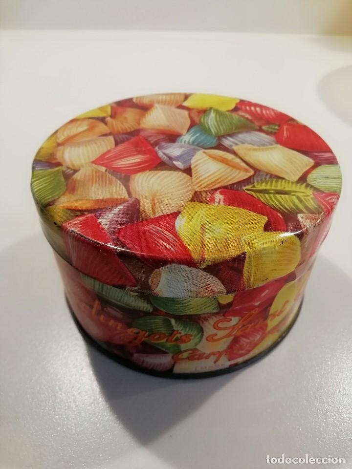 Caixas e caixinhas met&aacute;licas: CAJA DE CARAMELOS FRANCESES BERLINGOTS - VINTAGE - A&ntilde;os 60