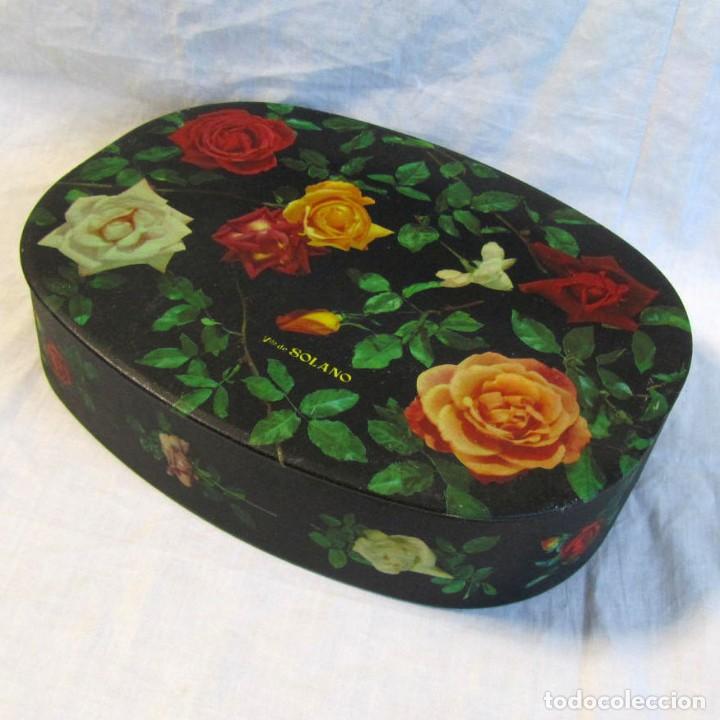 Casse e cassette metalliche: Caja de chapa de caramelos de Viuda de Solano, Logro&ntilde;o