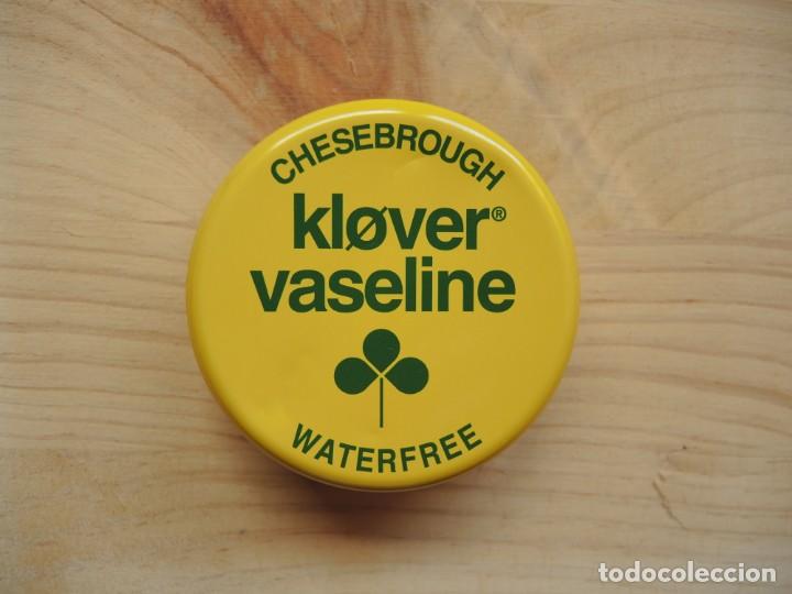 Caixas e caixinhas met&aacute;licas: CAJA MET&Aacute;LICA KL&Oslash;VER VASELINE, CASA CHESEBROUGH-POND'S, NORUEGA, 2014