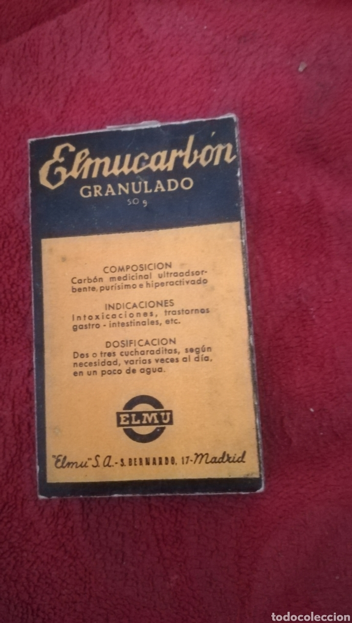 Caixas e caixinhas met&aacute;licas: Antigua caja Elmucarbon, llena