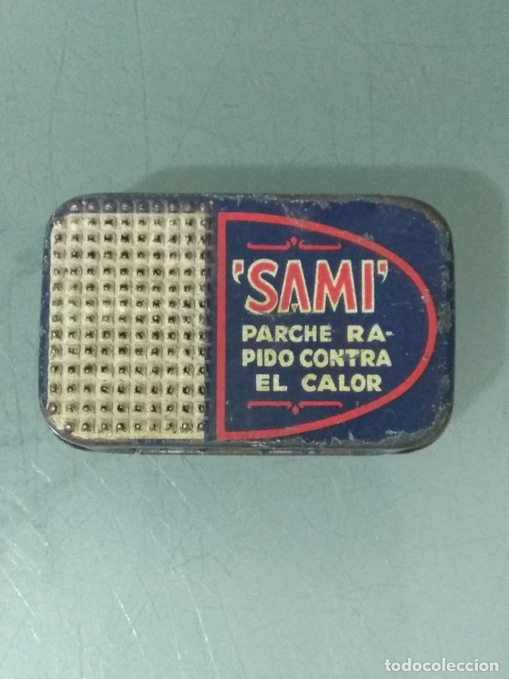 Cajas y cajitas met&aacute;licas: SAMI - CAJA ANTIGUA DE LATA.