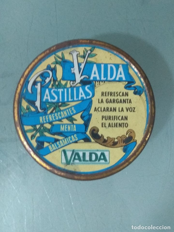 Cajas y cajitas met&aacute;licas: CAJA METALICA VALDA PASTILLAS