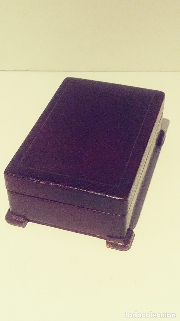 Cajas y cajitas met&aacute;licas: antigua caja de m&uacute;sica o joyero