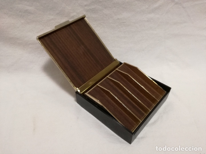 Casse e cassette metalliche: ANTIGUA CIGARRERA VINTAGE - FECHADA 19 MAI 1970