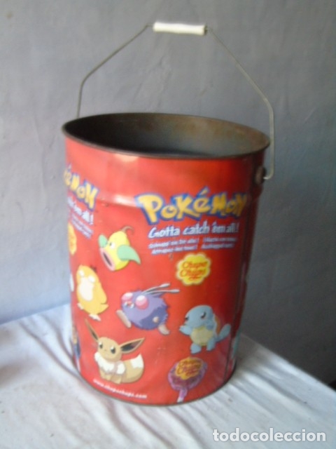 Caixas e caixinhas met&aacute;licas: pokemon colector cubo CAJA metal 1000 chupa chups POKEMON