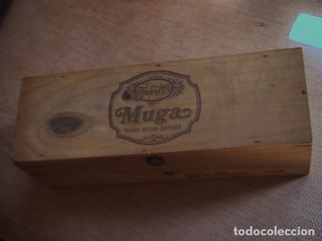 Cajas y cajitas met&aacute;licas: Caja de madera de MUGA Gran Reserva 1985