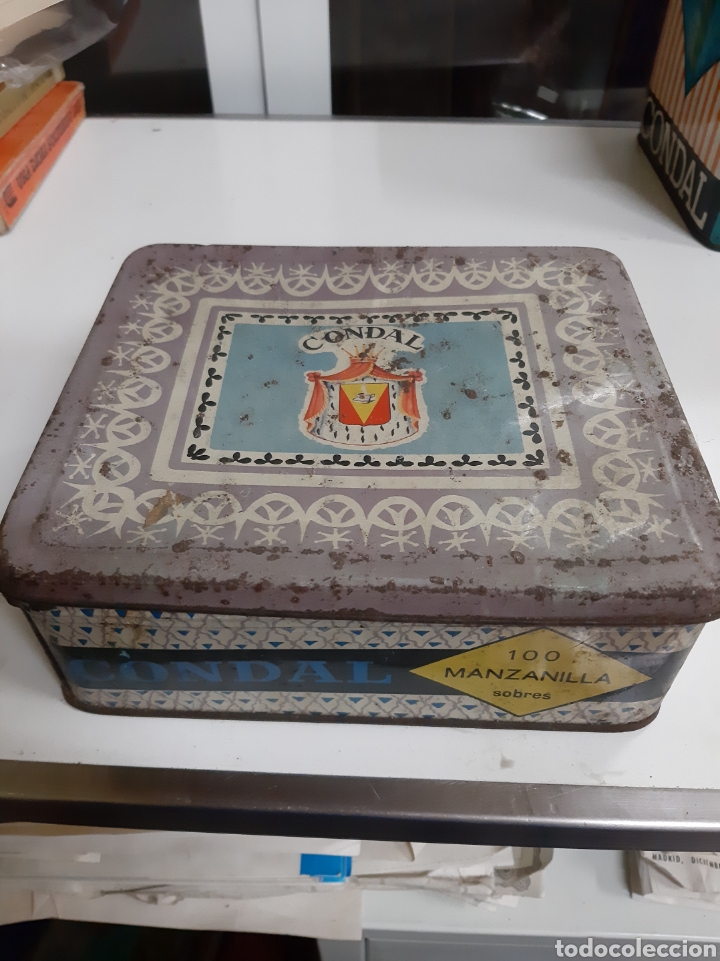 Casse e cassette metalliche: Caja manzanilla Condal Murcia 100 sobres vac&iacute;a
