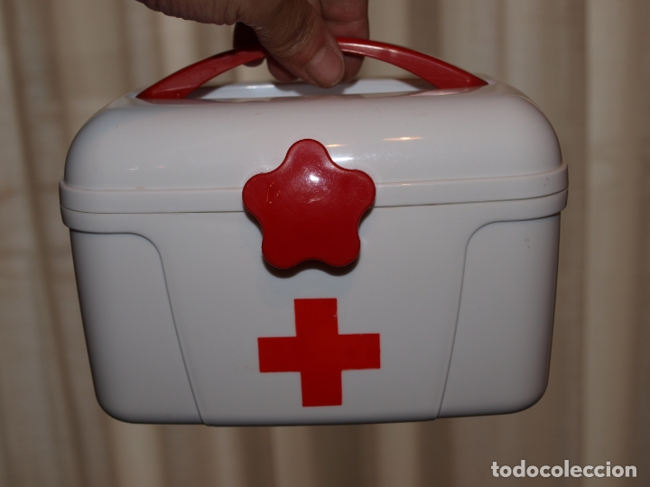 caja botiquin, enfermera, con cruz roja. 17 x 1 - Compra venta en  todocoleccion