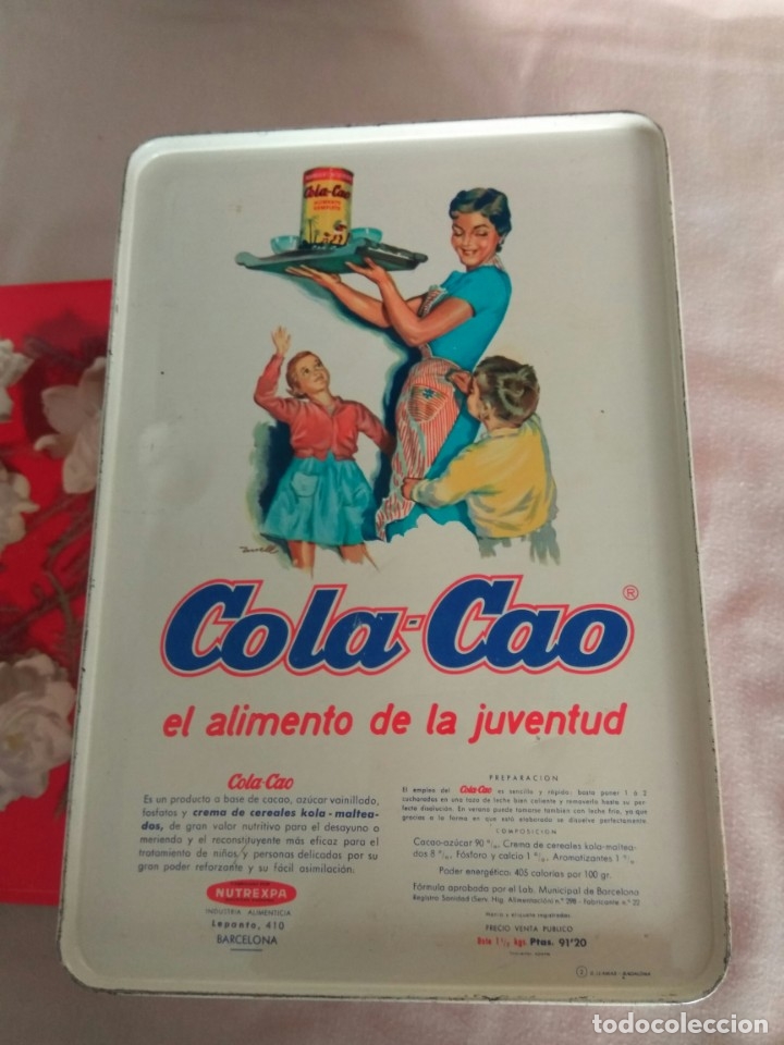 Cajas y cajitas met&aacute;licas: CAJA DE COLA CAO - Foto 6