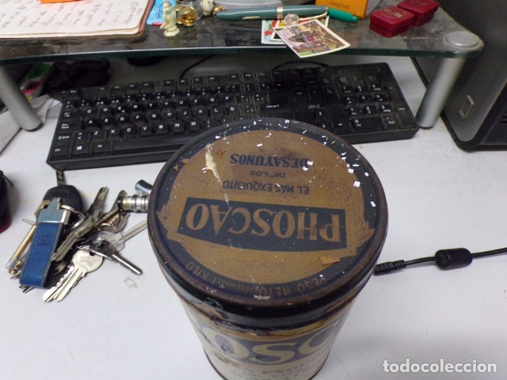 Cajas y cajitas met&aacute;licas: ESTAMOS LIQUIDANDO. lata phoscao - Foto 2