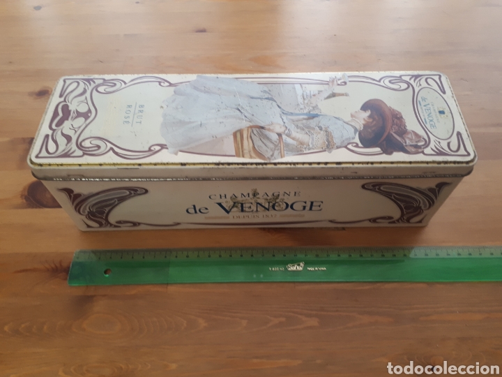 Boxes and metal boxes: Caja metal Champagne de Venoge Brut Ros&eacute; vac&iacute;a