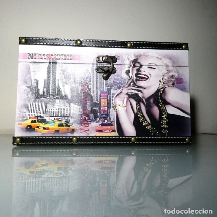 Casse e cassette metalliche: CAJA MARILIN MONROE - NEW YORK