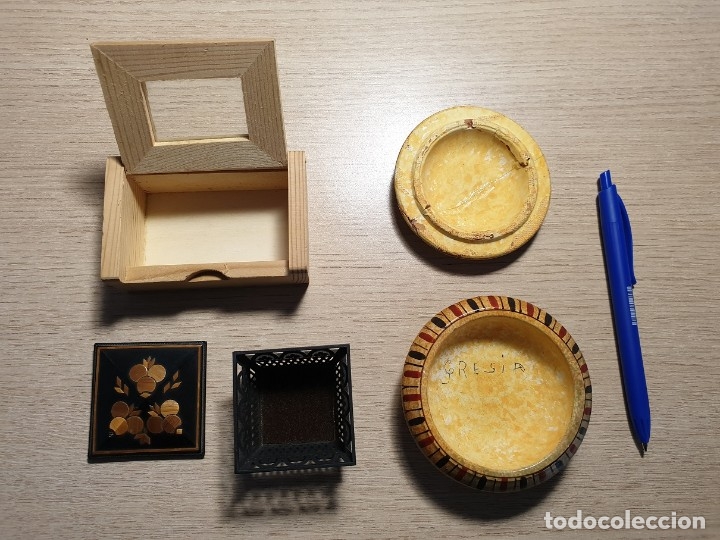 Cajas y cajitas met&aacute;licas: LOTE DE TRES CAJITAS - Foto 2