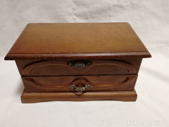 Cajas y cajitas met&aacute;licas: CAJA / COFRE / JOYERO DE MADERA - Foto 1