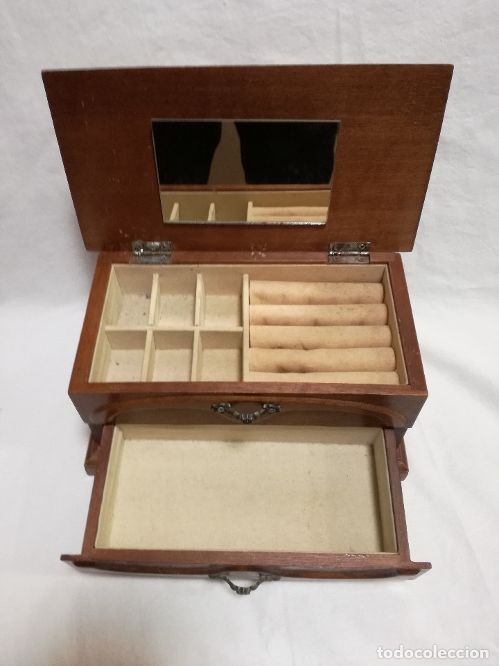 Cajas y cajitas met&aacute;licas: CAJA / COFRE / JOYERO DE MADERA - Foto 2
