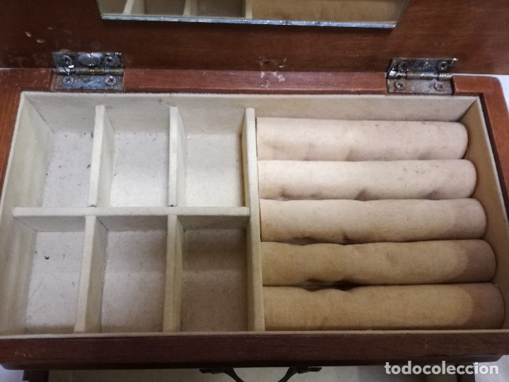 Cajas y cajitas met&aacute;licas: CAJA / COFRE / JOYERO DE MADERA - Foto 4