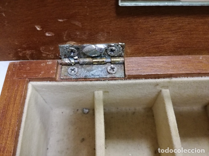 Cajas y cajitas met&aacute;licas: CAJA / COFRE / JOYERO DE MADERA - Foto 5