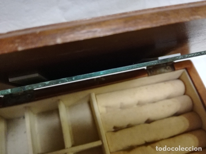 Cajas y cajitas met&aacute;licas: CAJA / COFRE / JOYERO DE MADERA - Foto 7