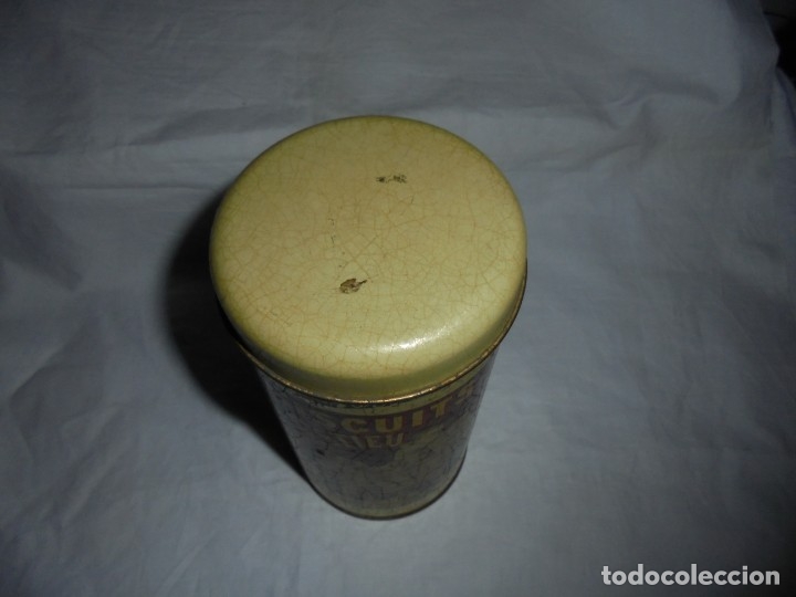 Cajas y cajitas met&aacute;licas: CAJA DE LATA BISCUITS M & J ESTIEU - Foto 2