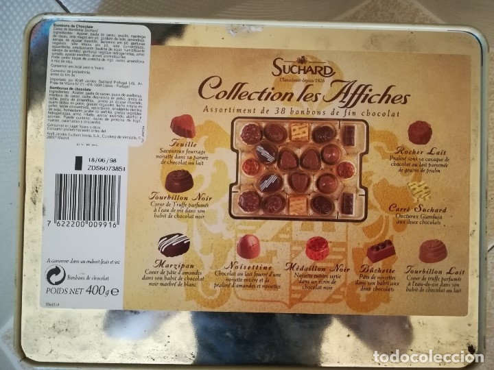 Blechdosen und Kisten: CAJA MET&Aacute;LICA. CHOCOLATE SUCHARD
