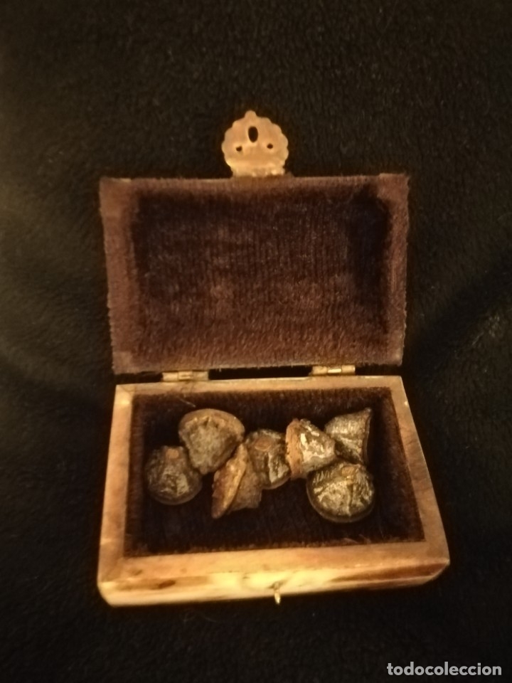 Cajas y cajitas met&aacute;licas: Joyero mini de hueso - Foto 4
