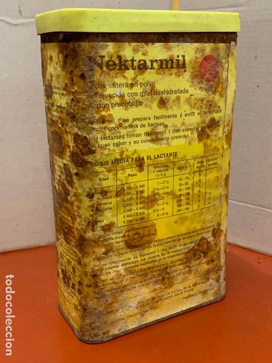 antigua lata de leche continuación, nestle nati - Buy Antique boxes and  metal boxes on todocoleccion