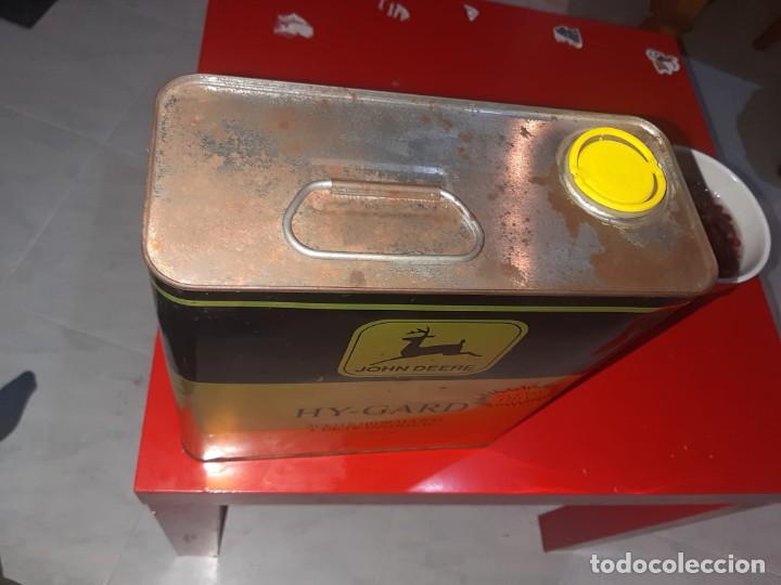 Cajas y cajitas met&aacute;licas: Lata aceite John deere - Foto 3