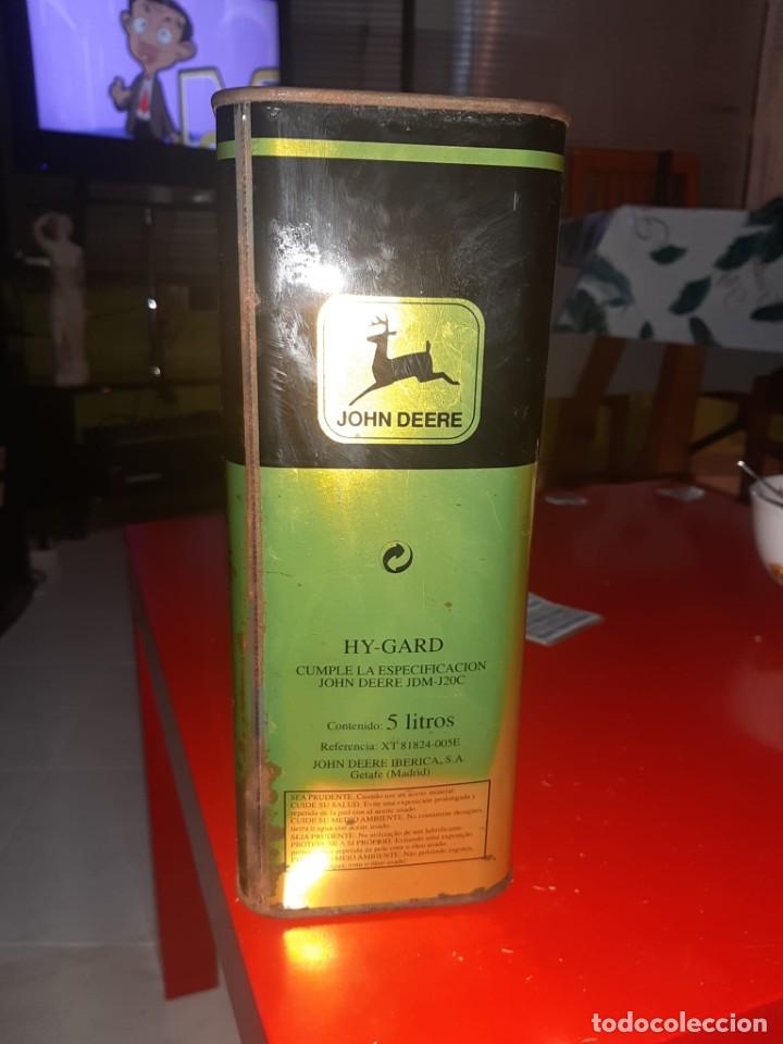 Cajas y cajitas met&aacute;licas: Lata aceite John deere - Foto 5