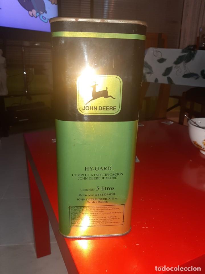 Cajas y cajitas met&aacute;licas: Lata aceite John deere - Foto 6
