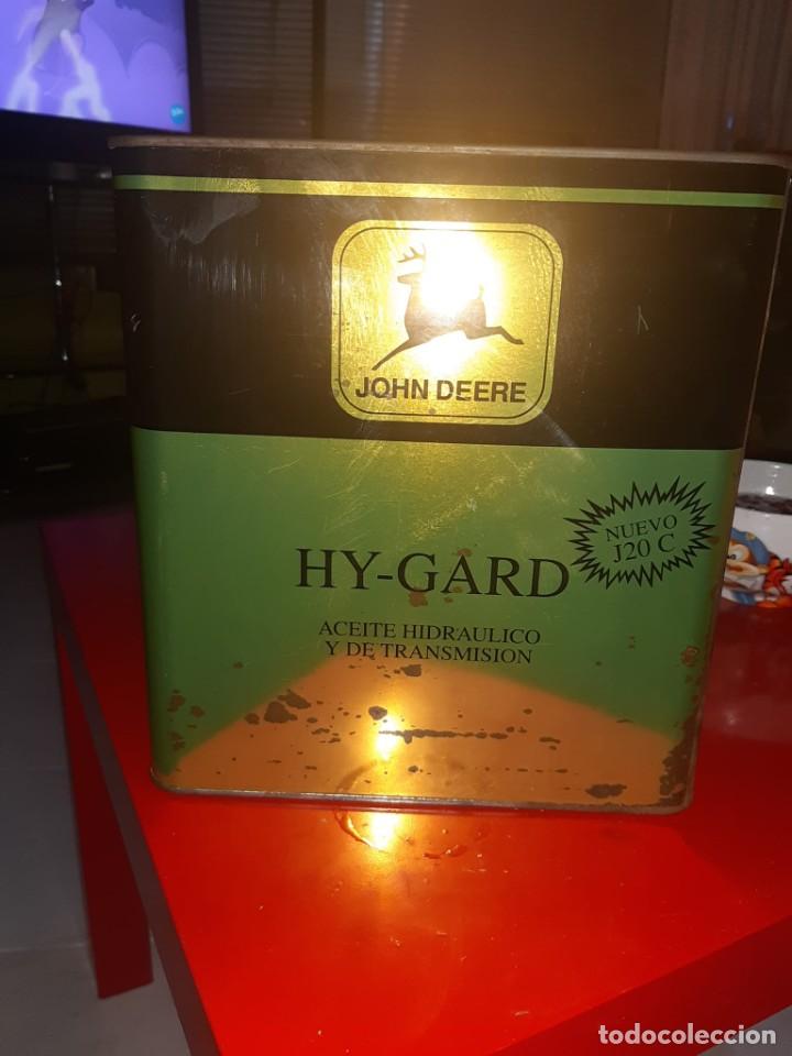 Cajas y cajitas met&aacute;licas: Lata aceite John deere - Foto 7