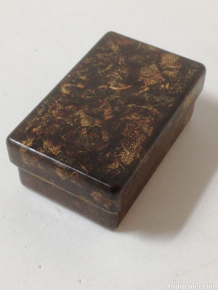 Cajas y cajitas met&aacute;licas: Caja pastillero baquelita