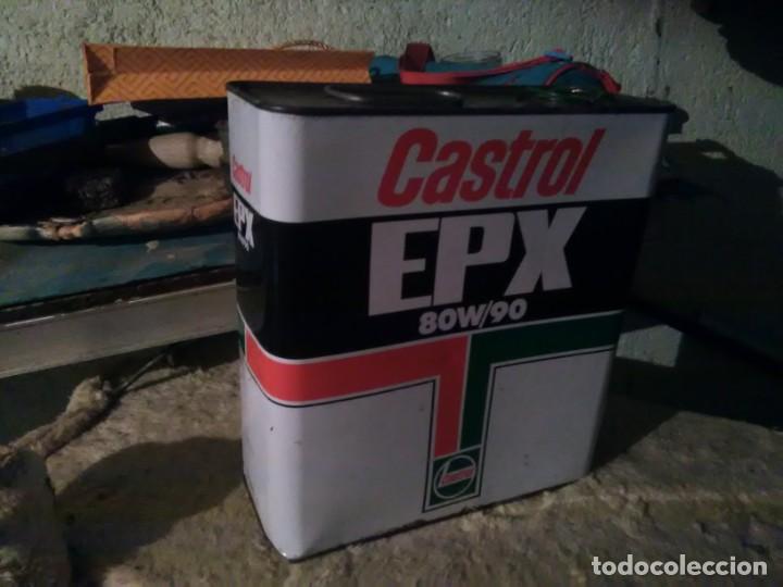 Cajas y cajitas met&aacute;licas: Lata aceite castrol - Foto 2