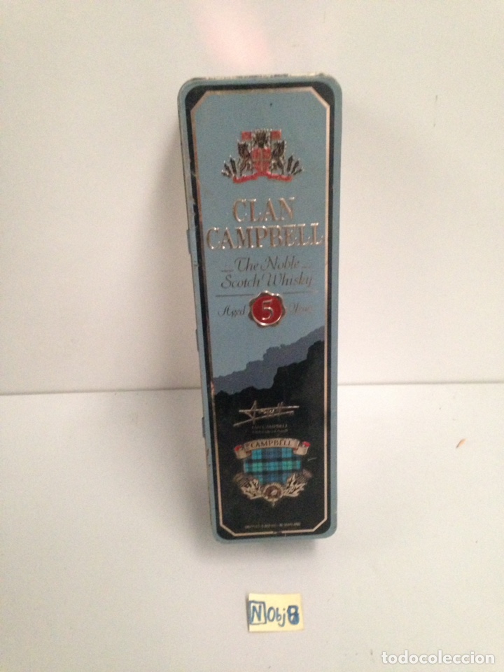 Cajas y cajitas met&aacute;licas: Caja de whisky metal - Foto 1