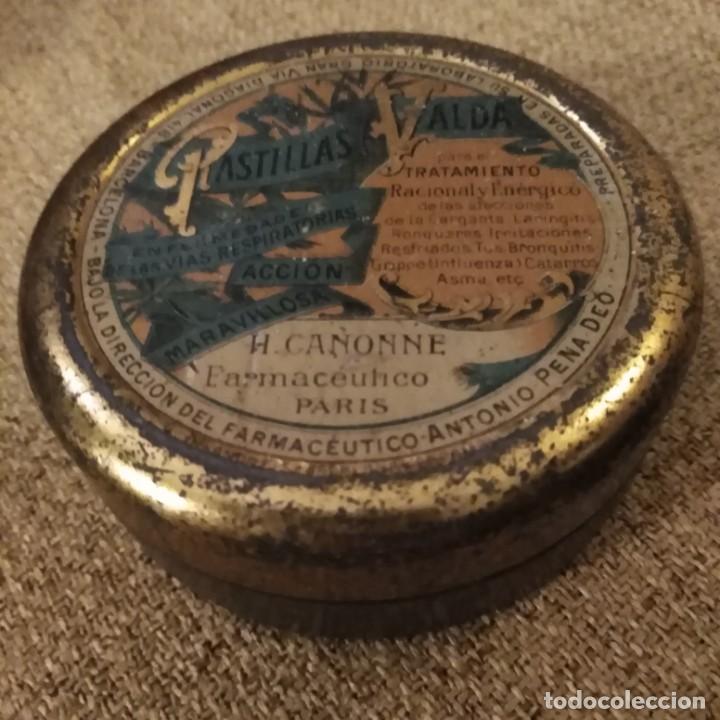 Cajas y cajitas met&aacute;licas: Antiguas PASTILLAS VALDA - Foto 1