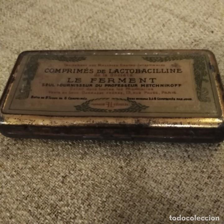 Cajas y cajitas met&aacute;licas: Caja de Comprimes de Lactobacilline, Le Ferment - Foto 2