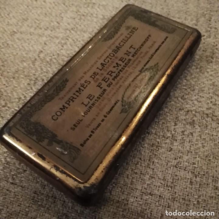 Cajas y cajitas met&aacute;licas: Caja de Comprimes de Lactobacilline, Le Ferment - Foto 3