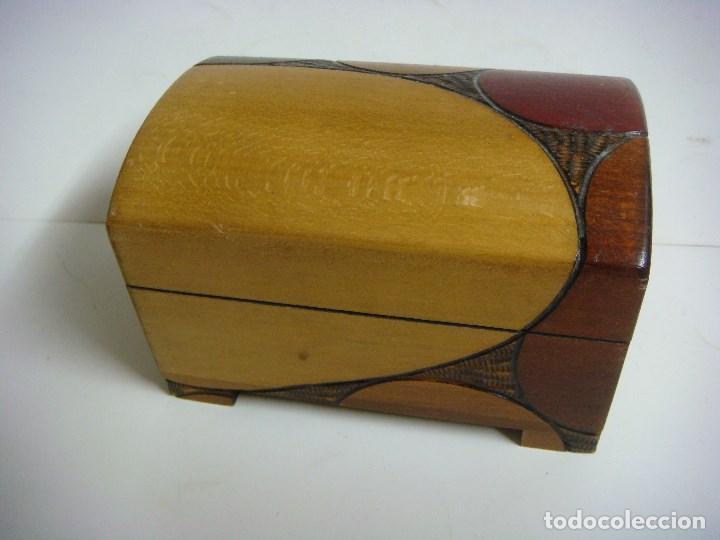 Cajas y cajitas met&aacute;licas: CAJITA JOYERO EN MADERA