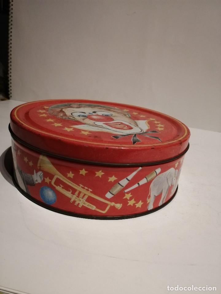 Cajas y cajitas met&aacute;licas: Lata redonda decorada - Foto 4